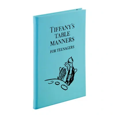 Graphic Image Tiffany's Table Manners Leather Bound Special Edition Book