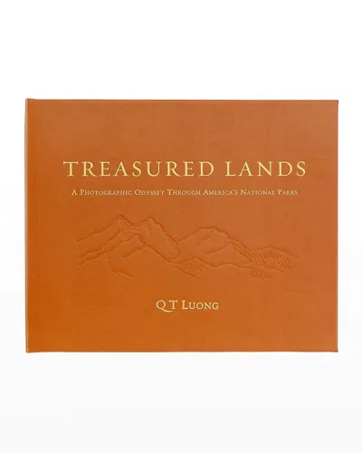 Graphic Image Treasured Lands Book In Brown