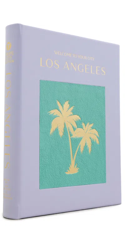 Graphic Image Trope Los Angeles Book Lilac In Multi
