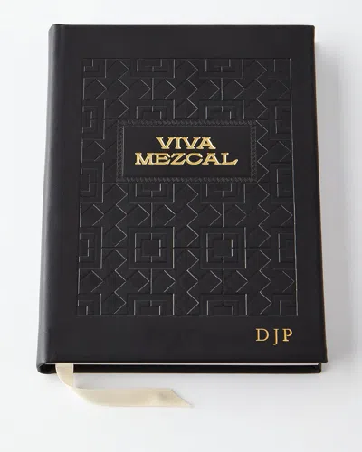 Graphic Image Viva Mezcal Cocktail Recipe Book In Black