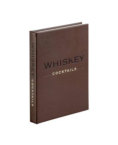 GRAPHIC IMAGE WHISKEY COCKTAILS LEATHER BOUND BOOK