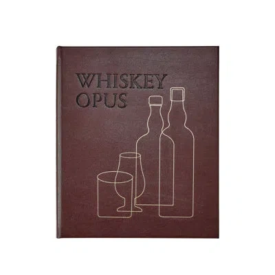 Graphic Image Whiskey Opus Leather Bound Special Edition Coffee Table Book