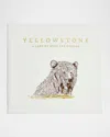 Graphic Image Yellowstone: A Land Of Wild And Wonder Leather-bound Book By Christopher Cauble In Ivory