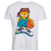 Graphic Tees Mens  Garfield Basketball T-shirt In Multi