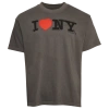 Graphic Tees Mens  I Heart Ny Boxy Tee In Gray