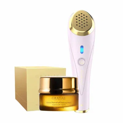 Gratiae Ladies Anti Aging White Gold Immediate Lifting Cream & Serum Set Gift Set Skin Care 29010625