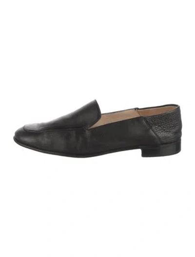 Pre-owned Gravati Leather Loafers In Black