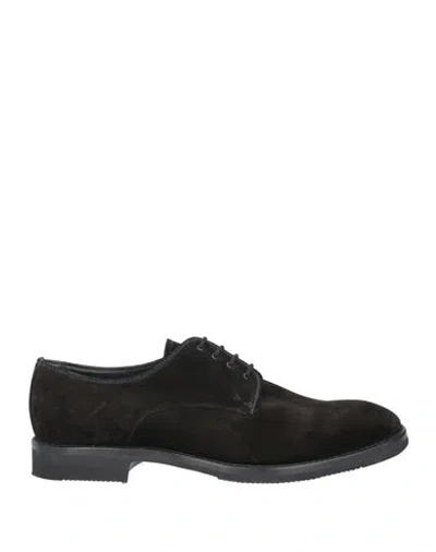 Gravati Man Lace-up Shoes Black Size 9.5 Leather