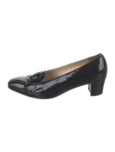Pre-owned Gravati Patent Leather Pumps In Blue