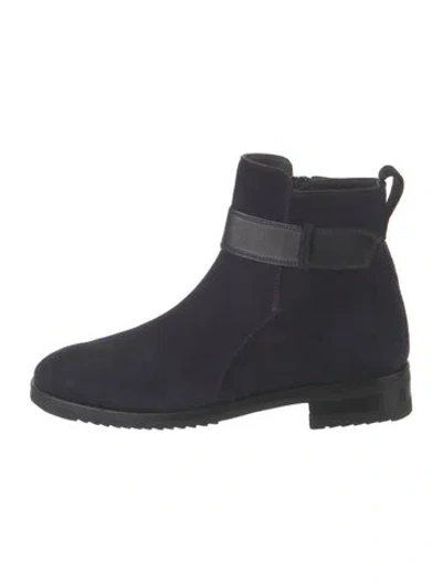 Pre-owned Gravati Suede Chelsea Boots In Blue