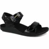 Gravity Defyer Women's Hilnor Sandals In Black Glossy In Multi
