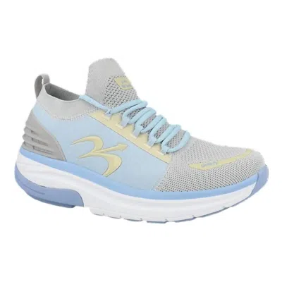 Gravity Defyer Women's Mateem Shoe In Silver/blue