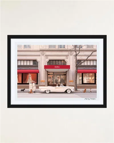 Gray Malin The Arrival, Neiman Marcus, Downtown Dallas Framed Fine Art Photography Print