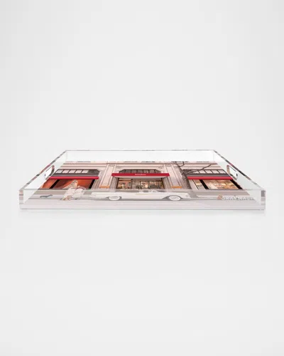 Gray Malin The Arrival, Neiman Marcus, Downtown Dallas Serving Tray In Multi