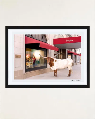 Gray Malin The Longhorn, Neiman Marcus, Downtown Dallas Framed Fine Art Photography Print