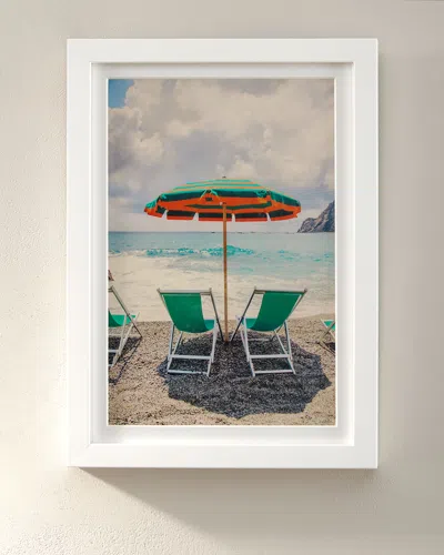 Gray Malin The Umbrella Cinque Terre Mini Giclee Print