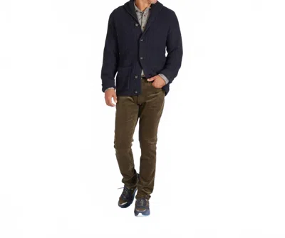 Grayers Belmont Plaited Shawl Long Sleeve Cardigan In Black Charcoal