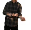 Grayers Cape Stretch Plain Weave Shirt In Rubber Black In Multi