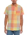 Grayers Classic Madras Plaid Shirt In Multi
