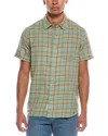 Grayers Lightweight Powerloom Shirt In Green