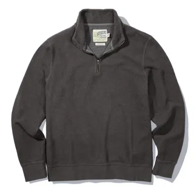 Grayers Men's Dunlop Reverse Quarter Zip In Beluga In Gray