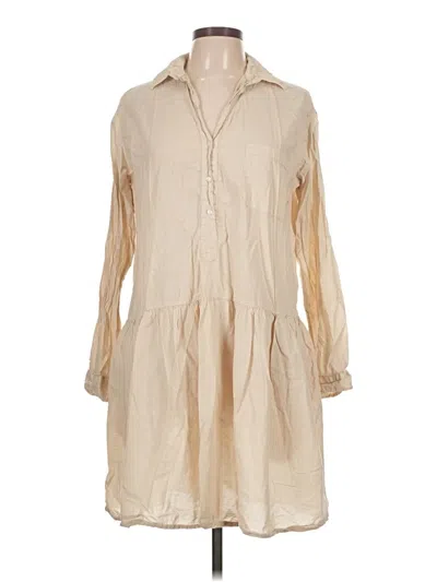 Pre-owned Grayson Casual Dress In Brown