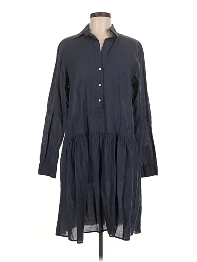 Pre-owned Grayson Casual Dress In Gray