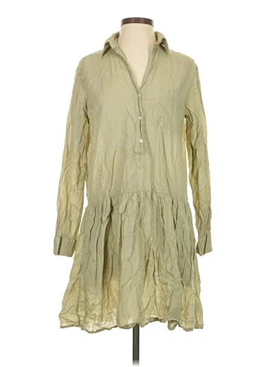 Pre-owned Grayson Casual Dress In Green