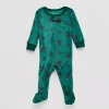 Grayson Little Baby Boys Sleep And Play In Green
