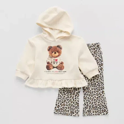 Grayson Little Baby Girls 2-pc. Pant Set In Multi