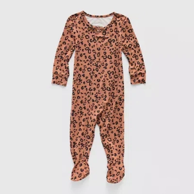 Grayson Little Baby Girls Sleep And Play In Brown