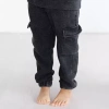 Grayson Little Toddler Boys Drawstring Waist Slim Relaxed Fit Fleece Jogger Pant In Black