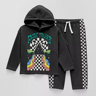 Grayson Little Babies' Toddler Boys Pink Floyd 2-pc. Pant Set In Black
