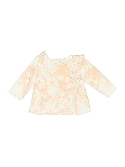 Pre-owned Grayson Mini Babies' 3/4 Sleeve Blouse In Pink