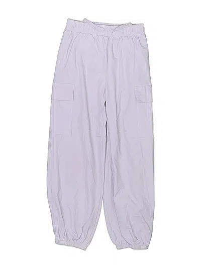 Pre-owned Grayson Mini Kids' Cargo Pants In Purple