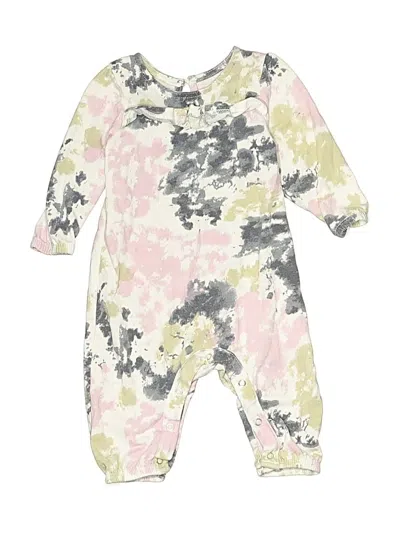 Pre-owned Grayson Mini Babies' Long Sleeve Onesie In Ivory