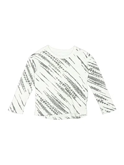 Pre-owned Grayson Mini Kids' Long Sleeve T-shirt In Ivory