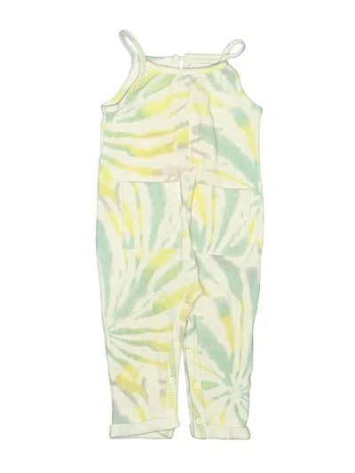 Pre-owned Grayson Mini Kids' Short Sleeve Onesie In Green