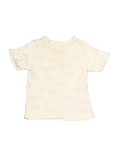 Pre-owned Grayson Mini Babies' Short Sleeve T-shirt In Ivory
