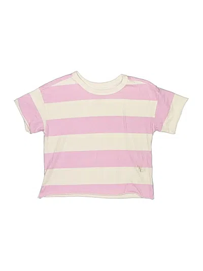 Pre-owned Grayson Mini Kids' Short Sleeve T-shirt In Pink