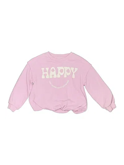 Pre-owned Grayson Mini Kids' Sweatshirt In Pink