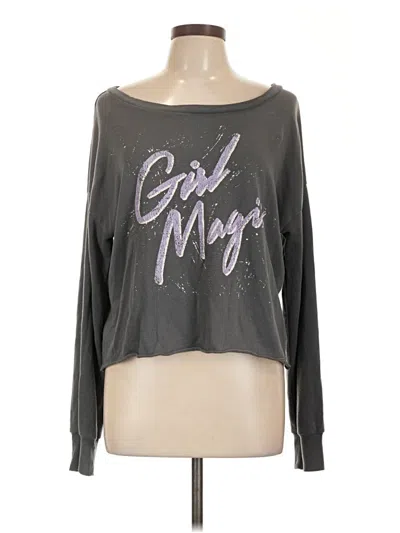 Pre-owned Grayson Threads Cardigan Sweater In Gray