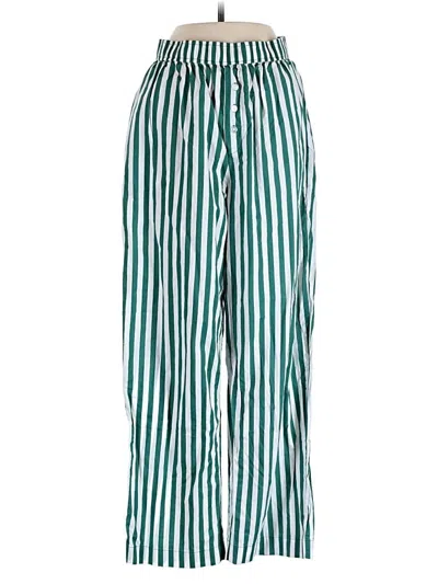 Pre-owned Grayson Threads Casual Pants In Green