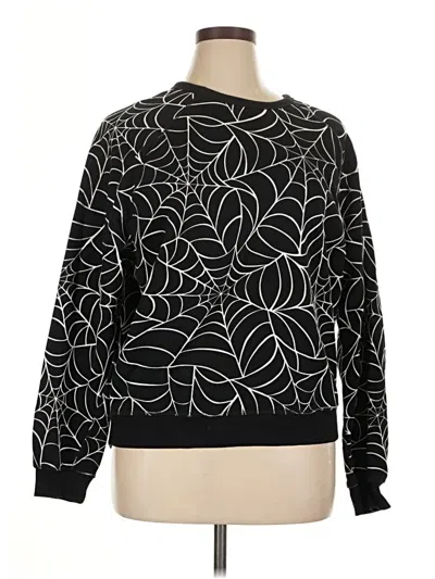 Pre-owned Grayson Threads Pullover Sweater In Black