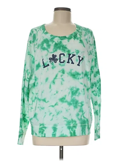 Pre-owned Grayson Threads Pullover Sweater In Green