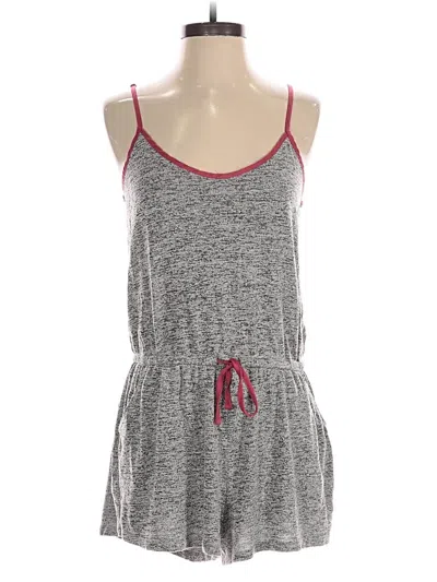 Pre-owned Grayson Threads Romper In Gray