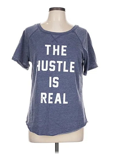 Pre-owned Grayson Threads Short Sleeve T-shirt In Blue