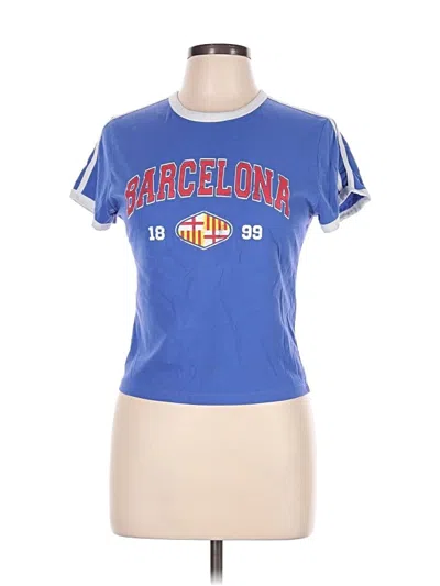 Pre-owned Grayson Threads Short Sleeve T-shirt In Blue