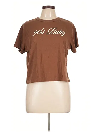 Pre-owned Grayson Threads Short Sleeve T-shirt In Brown