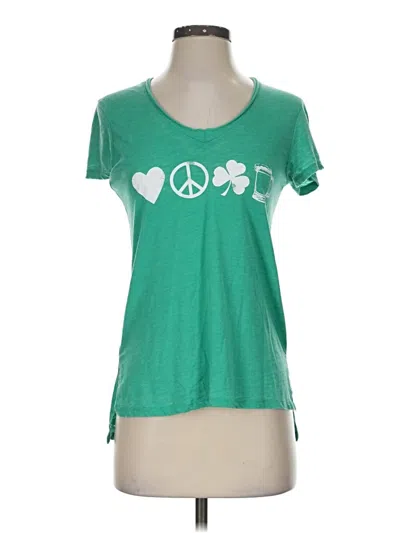 Pre-owned Grayson Threads Short Sleeve T-shirt In Green